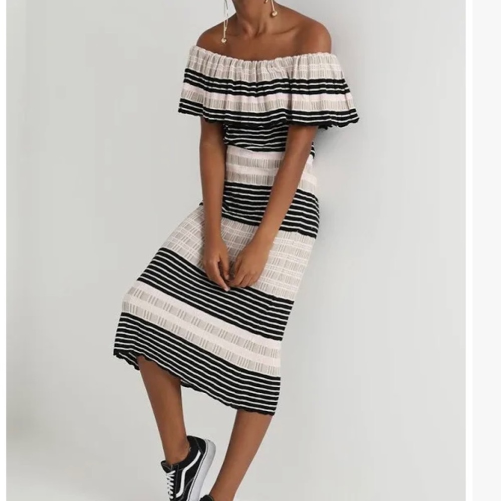 NWT- NWT- Free People Off Duty Knit Dress